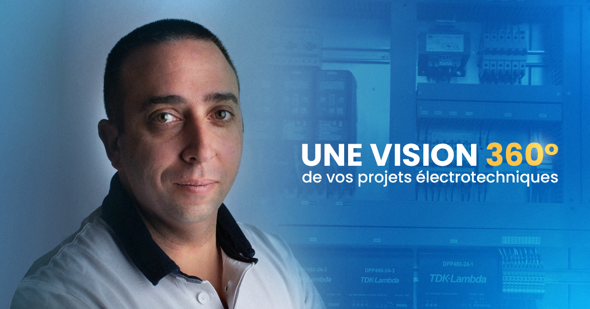 Richard Berna, l’atout de vos projets électrotechniques